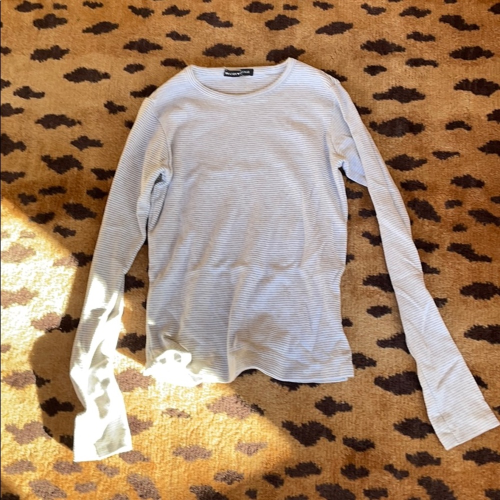 brandy melville striped top * barely worn*